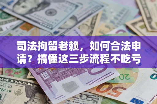 北京司法拘留老赖，如何合法申请？搞懂这三步流程不吃亏！