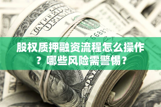 北京股权质押融资流程怎么操作？哪些风险需警惕？