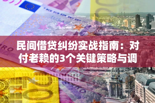 北京民间借贷纠纷实战指南：对付老赖的3个关键策略与调解盲区解析