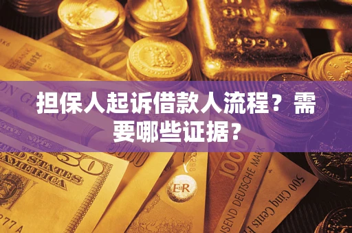 北京担保人起诉借款人流程?需要哪些证据? 北京担保人起诉借款人流程?需要哪些证据?