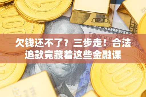 北京欠钱还不了？三步走！合法追款竟藏着这些金融课