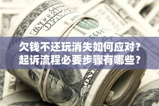 北京欠钱不还玩消失如何应对？起诉流程必要步骤有哪些？