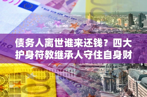 北京债务人离世谁来还钱？四大护身符教继承人守住自身财产